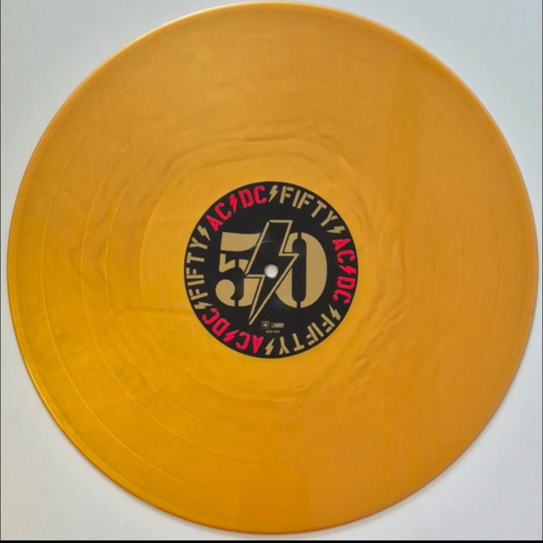 AC/DC : POWERAGE LTD 50TH ANNIVERSARY LP 180G GOLD VINYL