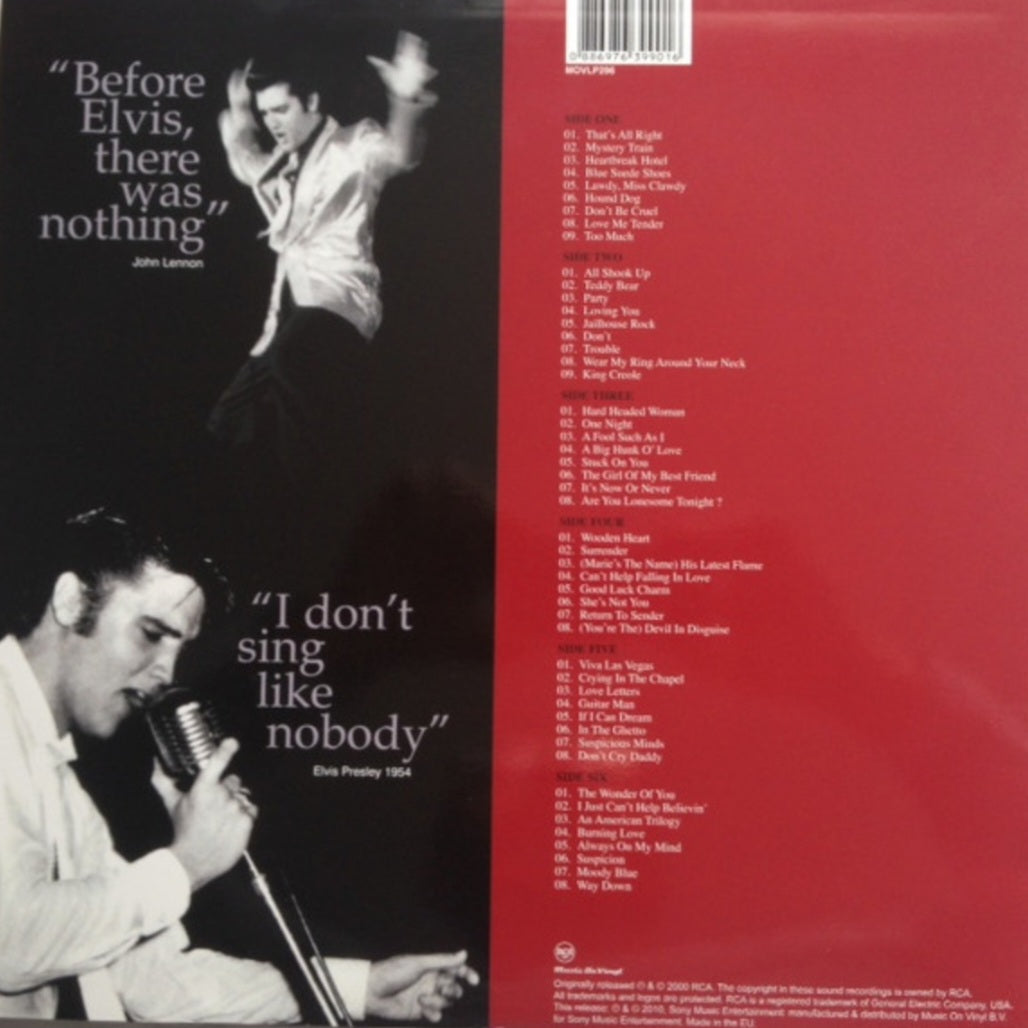 ELVIS PRESLEY : THE 50 GREATEST HITS 3LP 180G