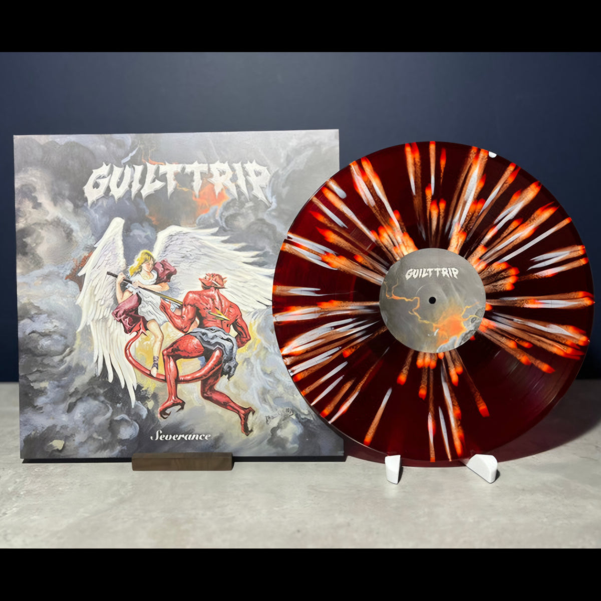 GUILT TRIP : SEVERANCE LTD LP 180G DUSK SPLATTER VINYL