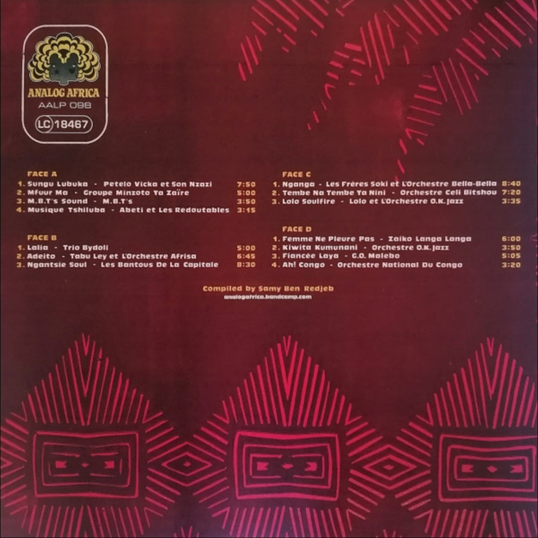 CONGO FUNK ! : KINSHASA/BRAZZAVILLE 1969-1982 2LP 180G