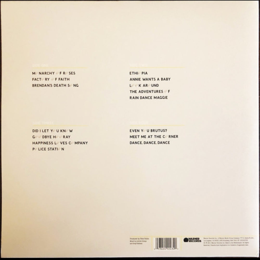 RED HOT CHILI PEPPERS : IM WITH YOU 2LP 180G