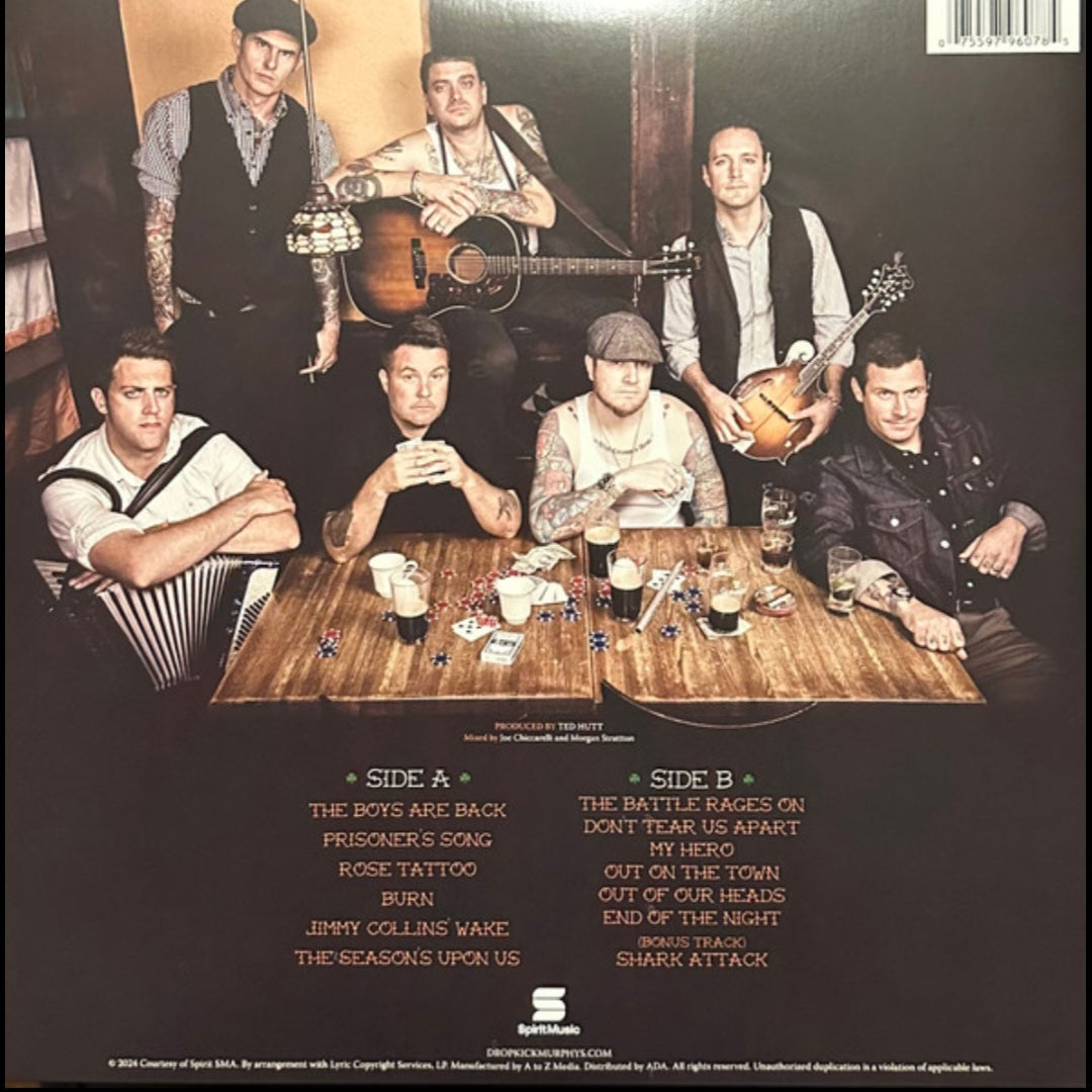 DROPKICK MURPHYS : SIGNED AND SEALED IN BLOOD LP 180G