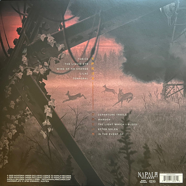 KATATONIA : NIGHTMARES AS EXTENSIONS OF THE WAKING STATE LP 180G