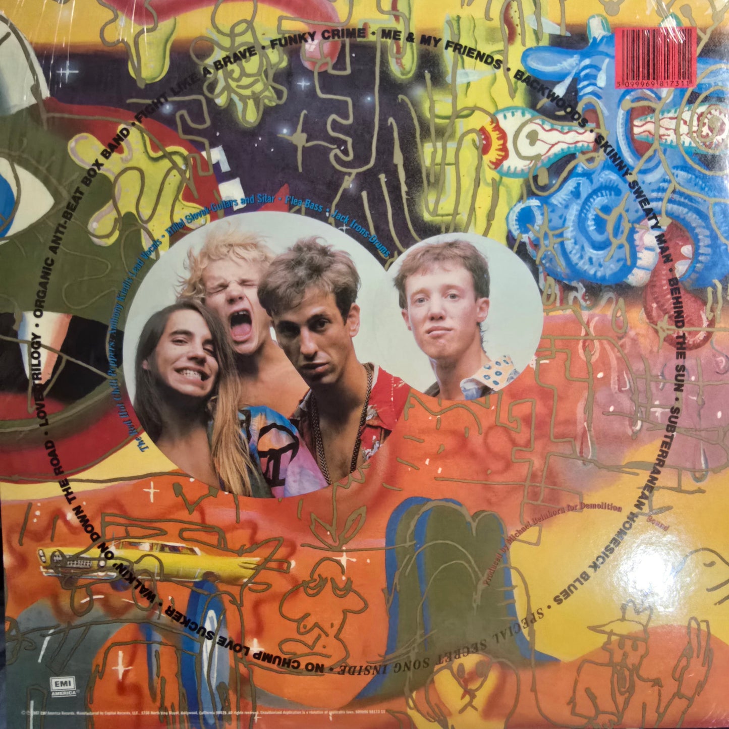 RED HOT CHILI PEPPERS : THE UPLIFT MOFO PARTY PLAN LP 180G