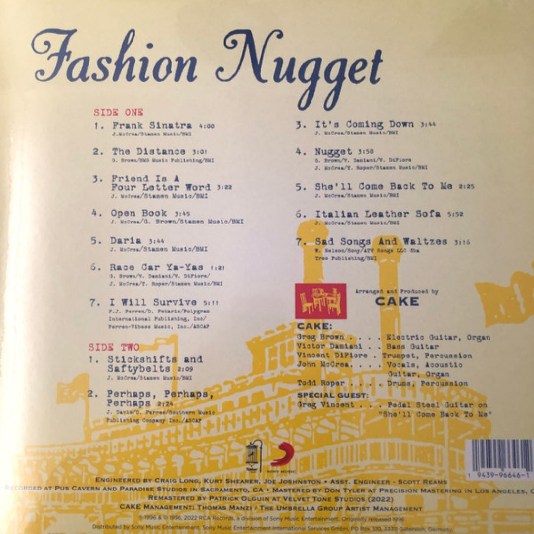 CAKE : FASHION NUGGET LP 180G