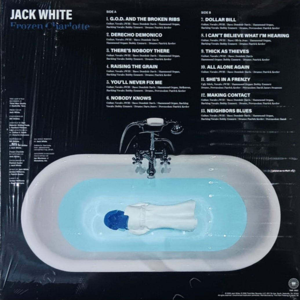 JACK WHITE : FROZEN CHARLOTTE LP 180G