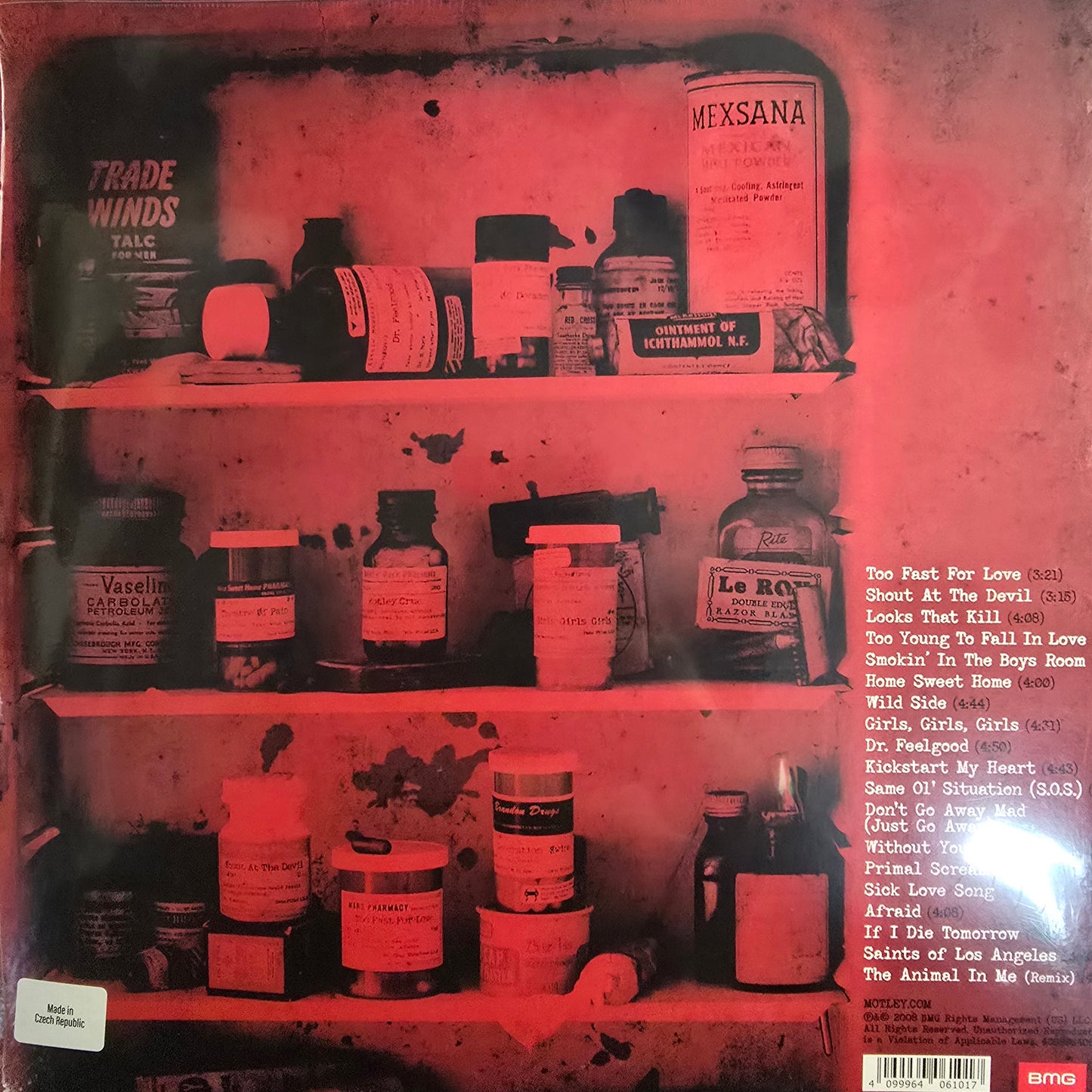 MOTLEY CRUE : GREATEST HITS 2LP 180G