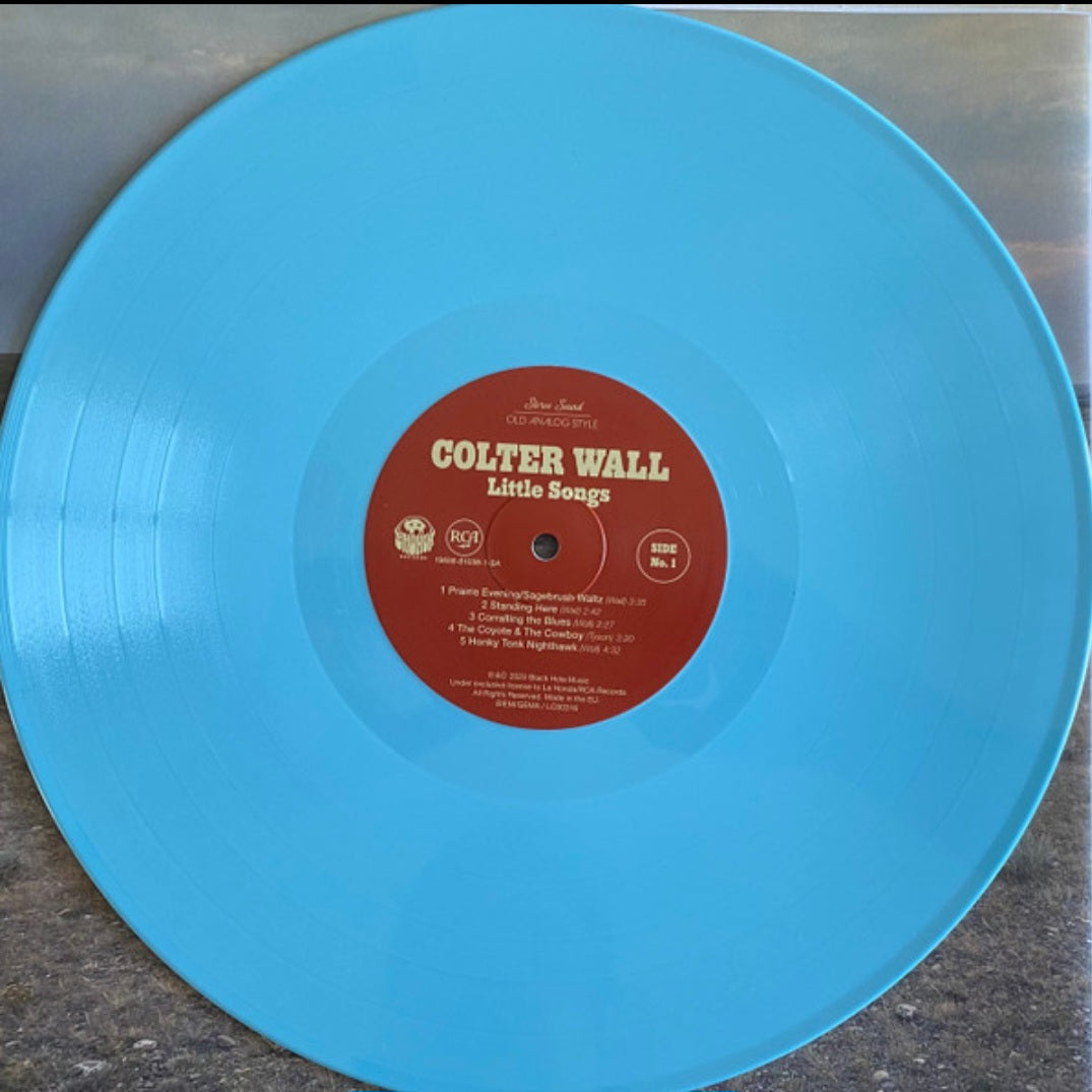 COLTER WALL : LITTLE SONGS LTD LP 180G BLUE VINYL