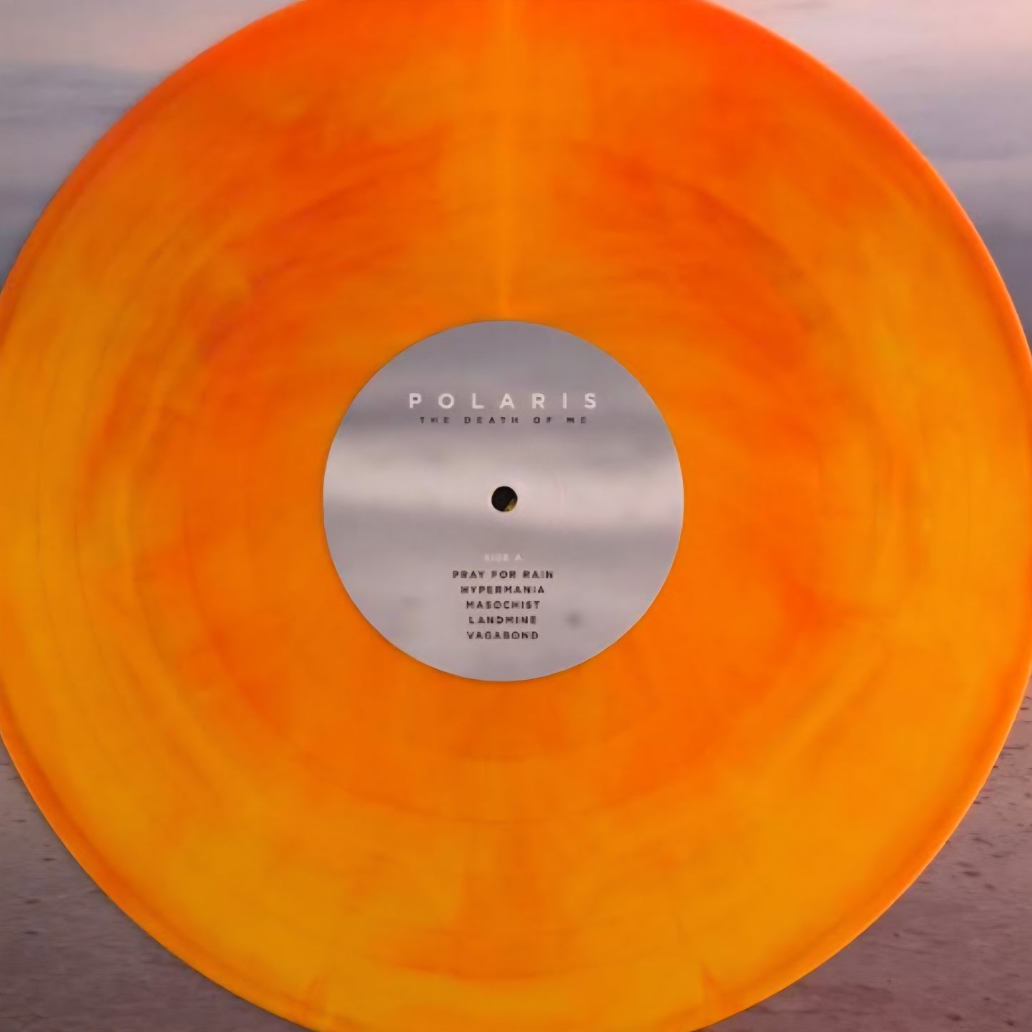 POLARIS : THE DEATH OF ME LTD LP 180G YELLOW PINK REPOUR VINYL
