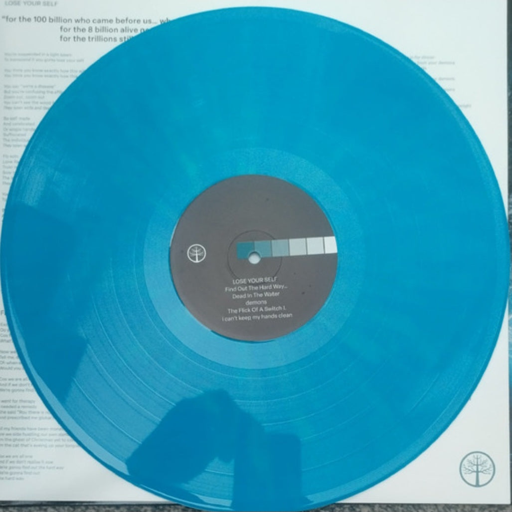 ENTER SHIKARI : LOSE YOUR SELF LTD LP 180G BLUE TEAL SPLATTER VINYL