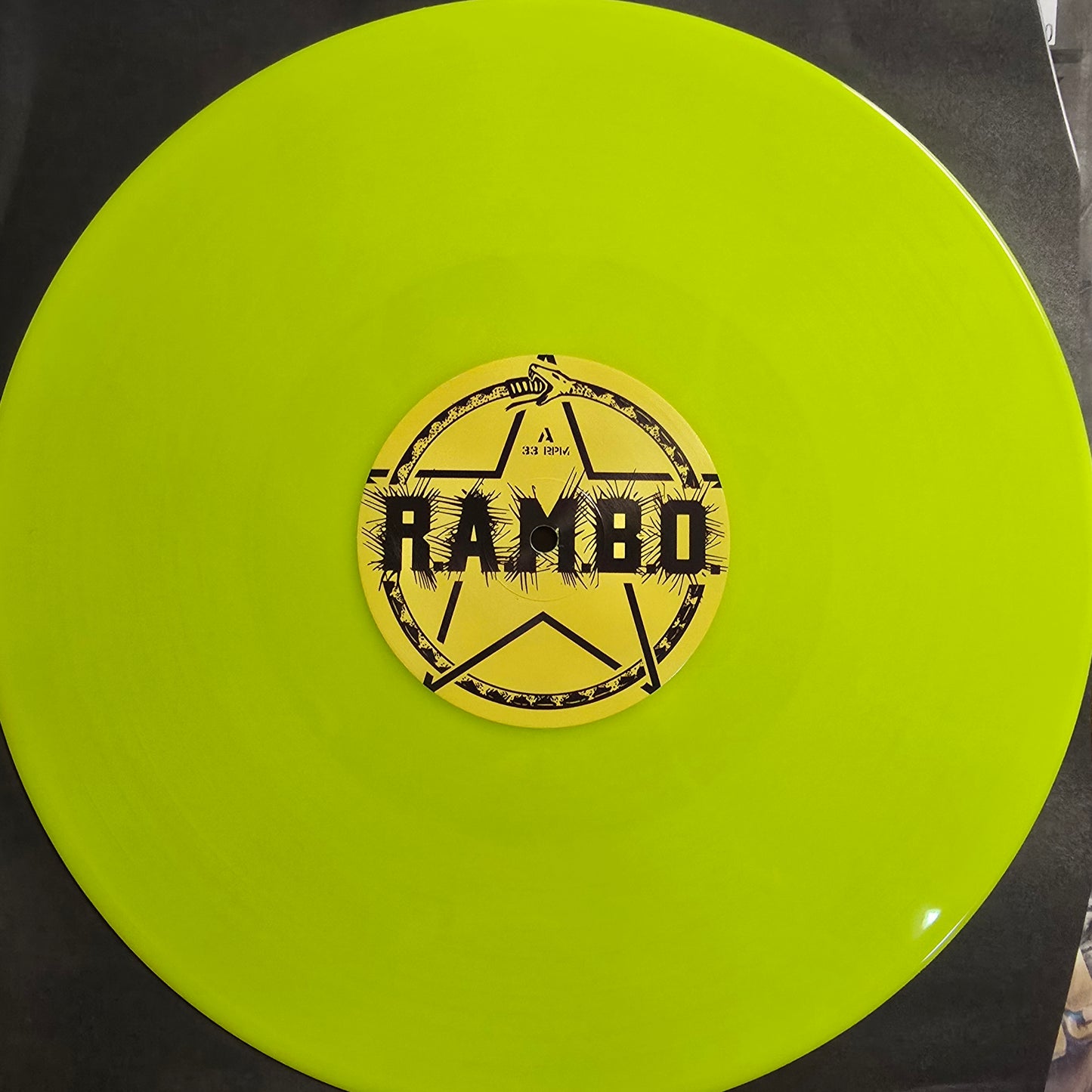 RAMBO : DEFY EXTINCTION LTD LP 180G NEON YELLOW VINYL
