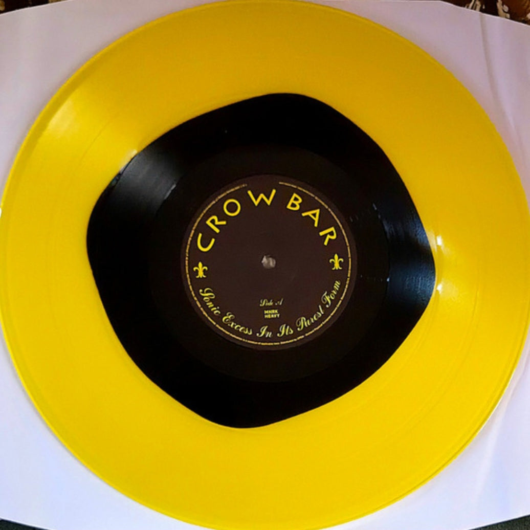 CROWBAR : SONIC EXCESS IN ITS PUREST FORM LTD 25TH ANNIVERSARY 2LP 180G BLACK IN YELLOW VINYL
