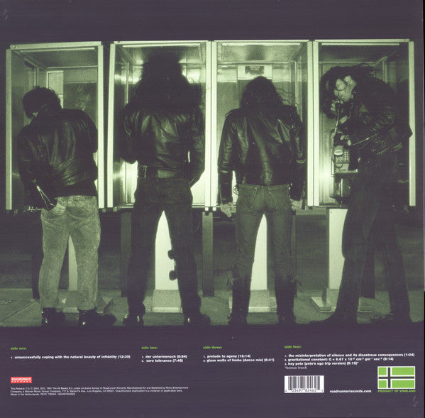 TYPE O NEGATIVE : SLOW DEEP AND HARD LTD 2LP 180G BLACK GREEN MARBLED VINYL