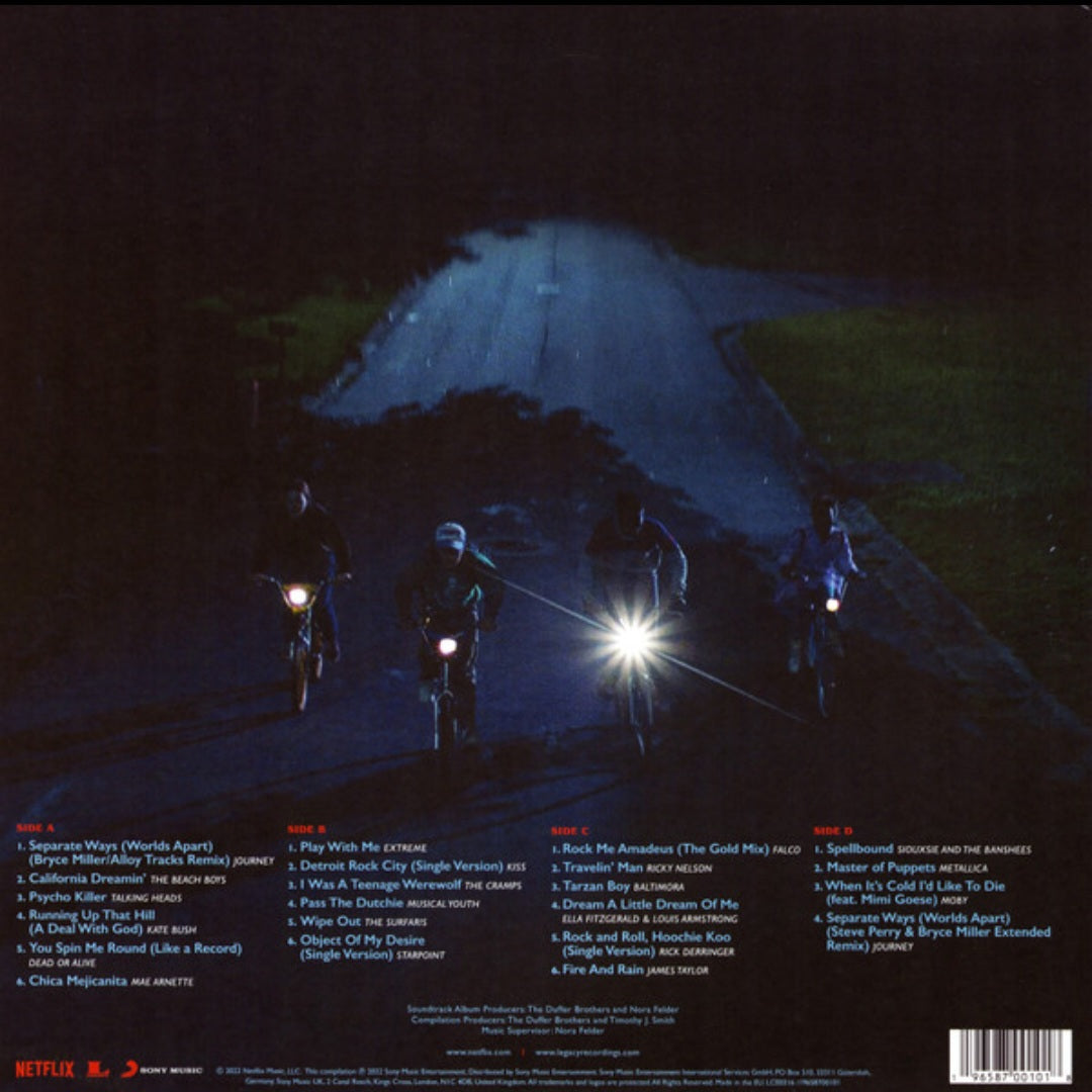 STRANGER THINGS 4 SOUNDTRACK FROM THE NETFLIX SERIES LTD 2LP 180G VARIOUS ARTISTS