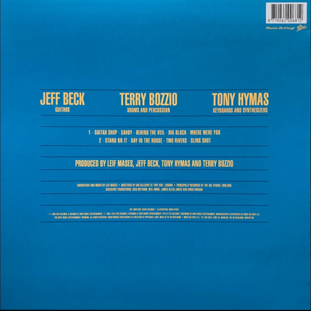 JEFF BECK : JEFF BECKS GUITAR SHOP LP 180G