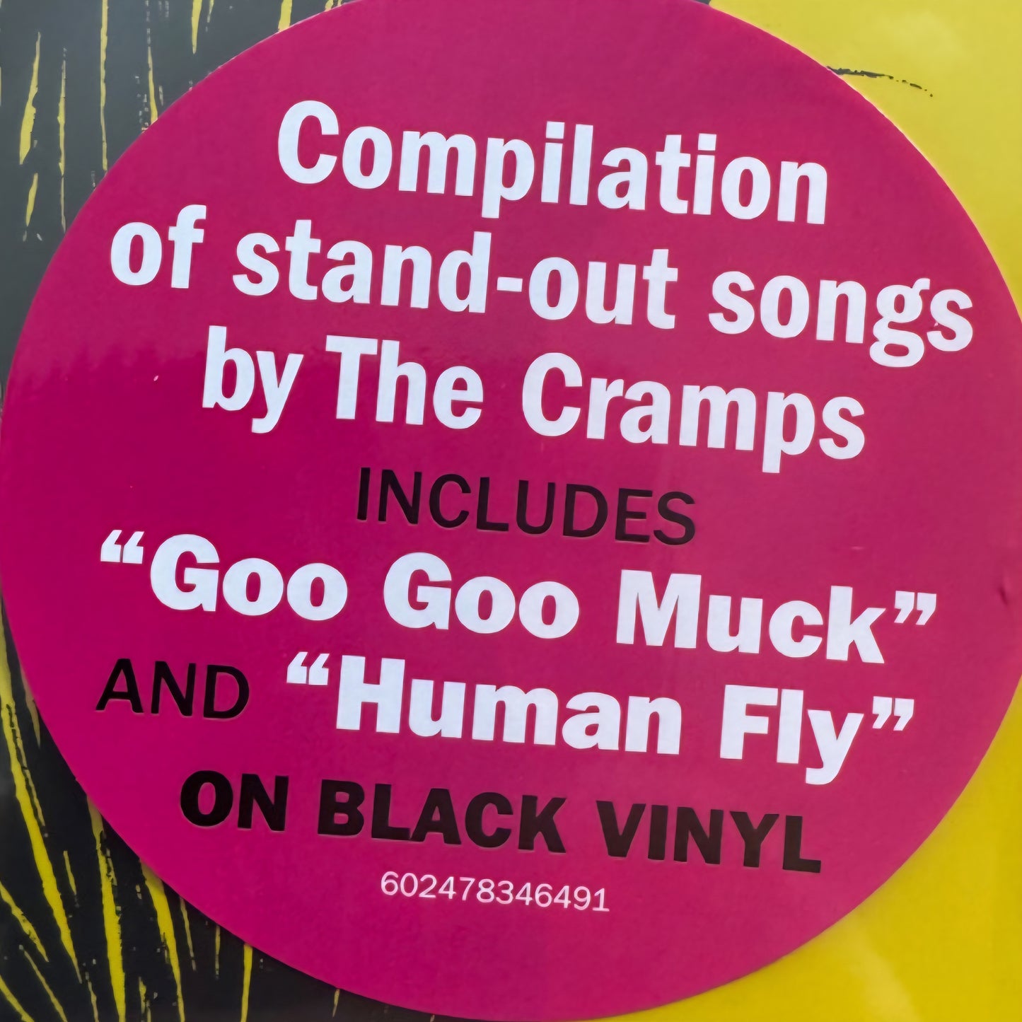 THE CRAMPS : BAD MUSIC FOR BAD PEOPLE LP 180G
