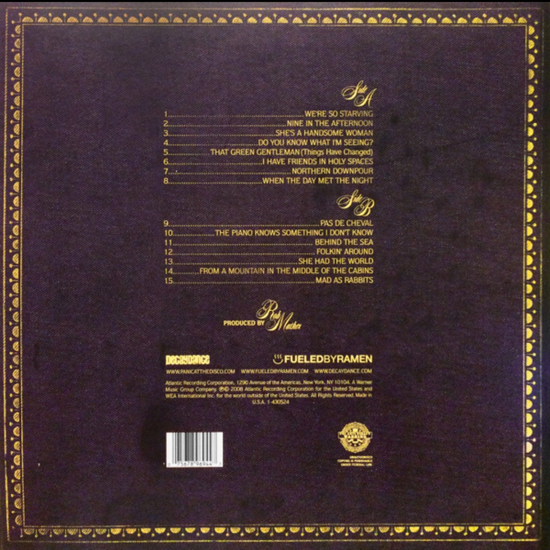 PANIC AT THE DISCO : PRETTY ODD LP 180G