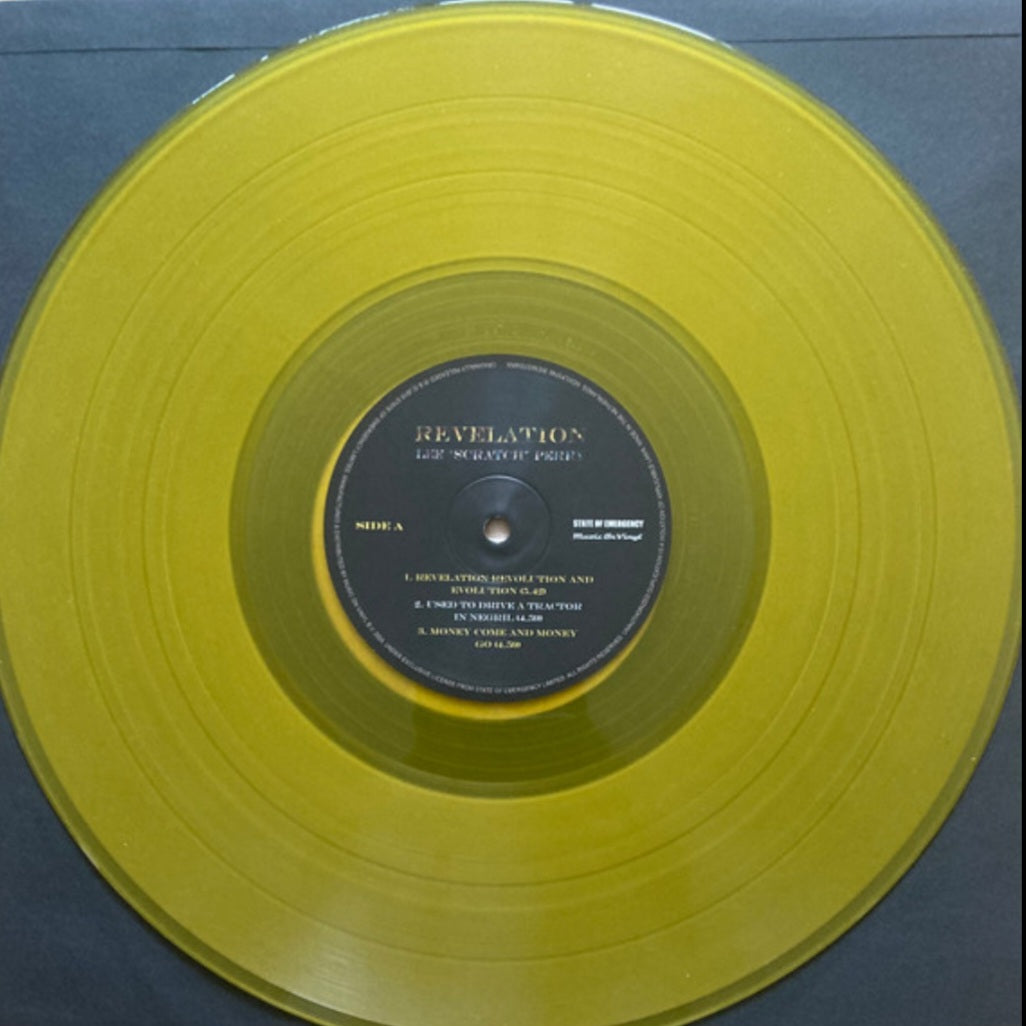 LEE "SCRATCH" PERRY : REVELATION LTD NUM 2LP 180G YELLOW VINYL