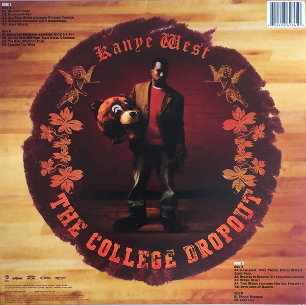 KANYE WEST : THE COLLEGE DROPOUT LP 180G