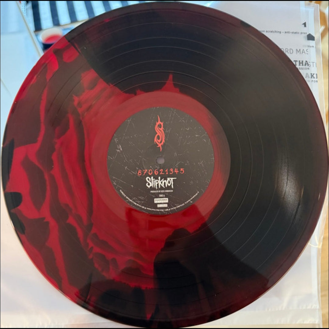 SLIPKNOT : SLIPKNOT LTD 25TH ANNIVERSARY LTD 2LP 180G RED BLACK MIX VINYL