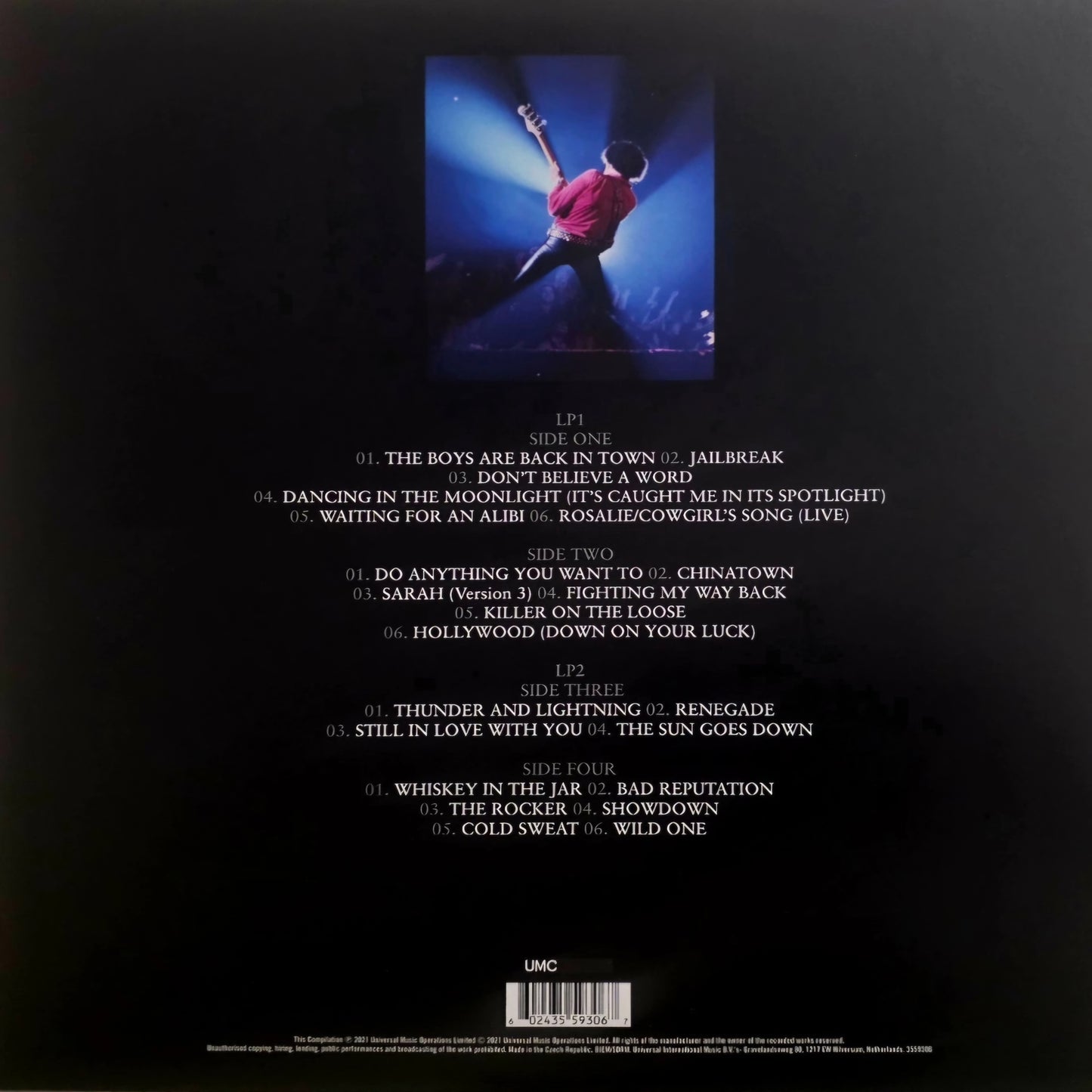 THIN LIZZY : GREATEST HITS 2LP 180G