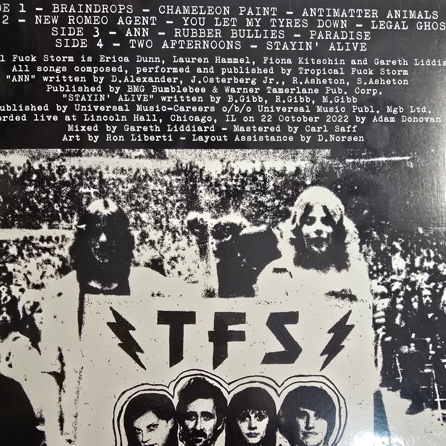 TROPICAL FUCKSTORM : INFLATABLE GRAVEYARD 2LP 180G