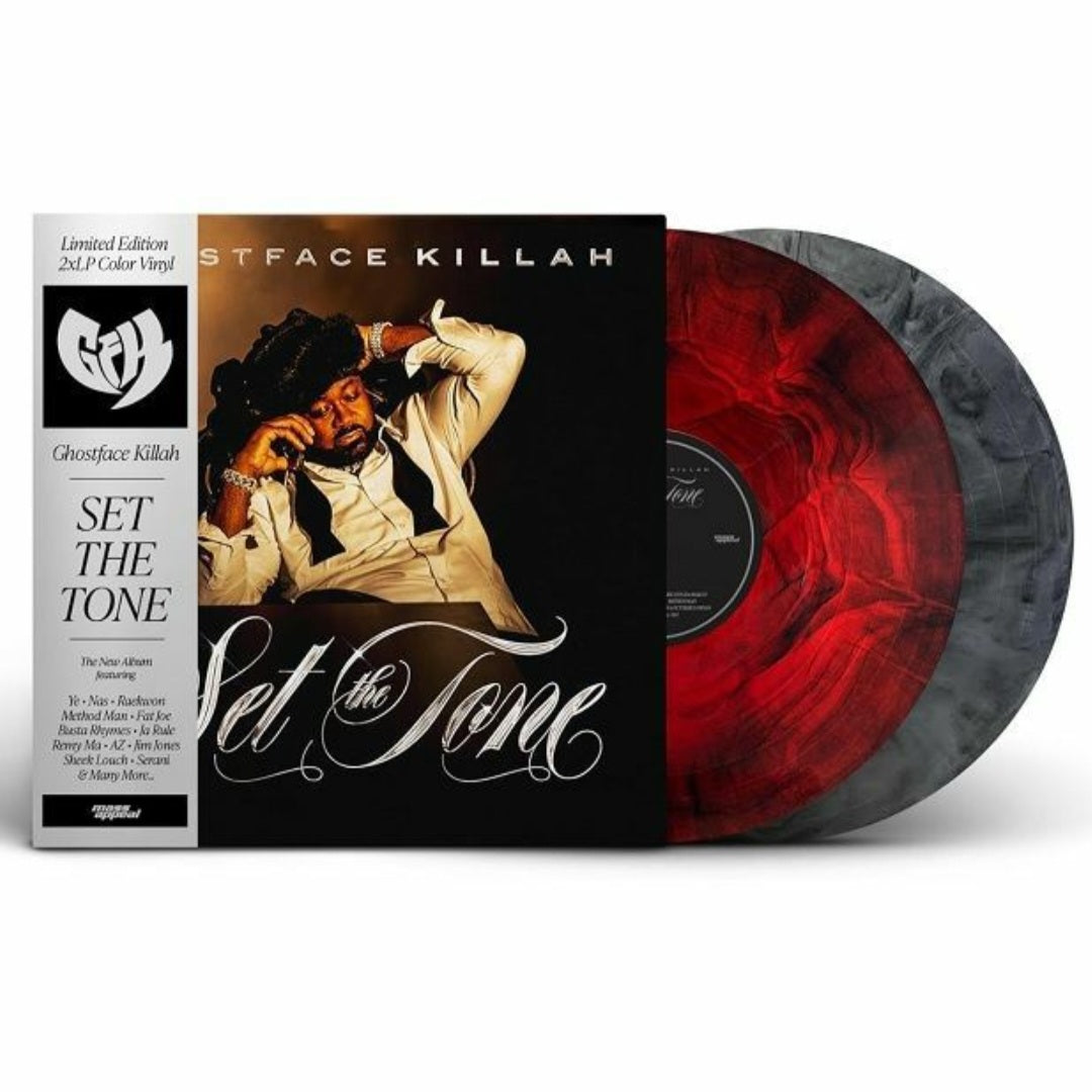 GHOSTFACE KILLAH : SET THE TONE (GUNS & ROSES) LTD 2LP 180G RED BLACK MARBLED VINYL