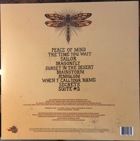 THE PILGRIM : WALKING INTO THE FOREST LTD LP 180G BLUE VINYL