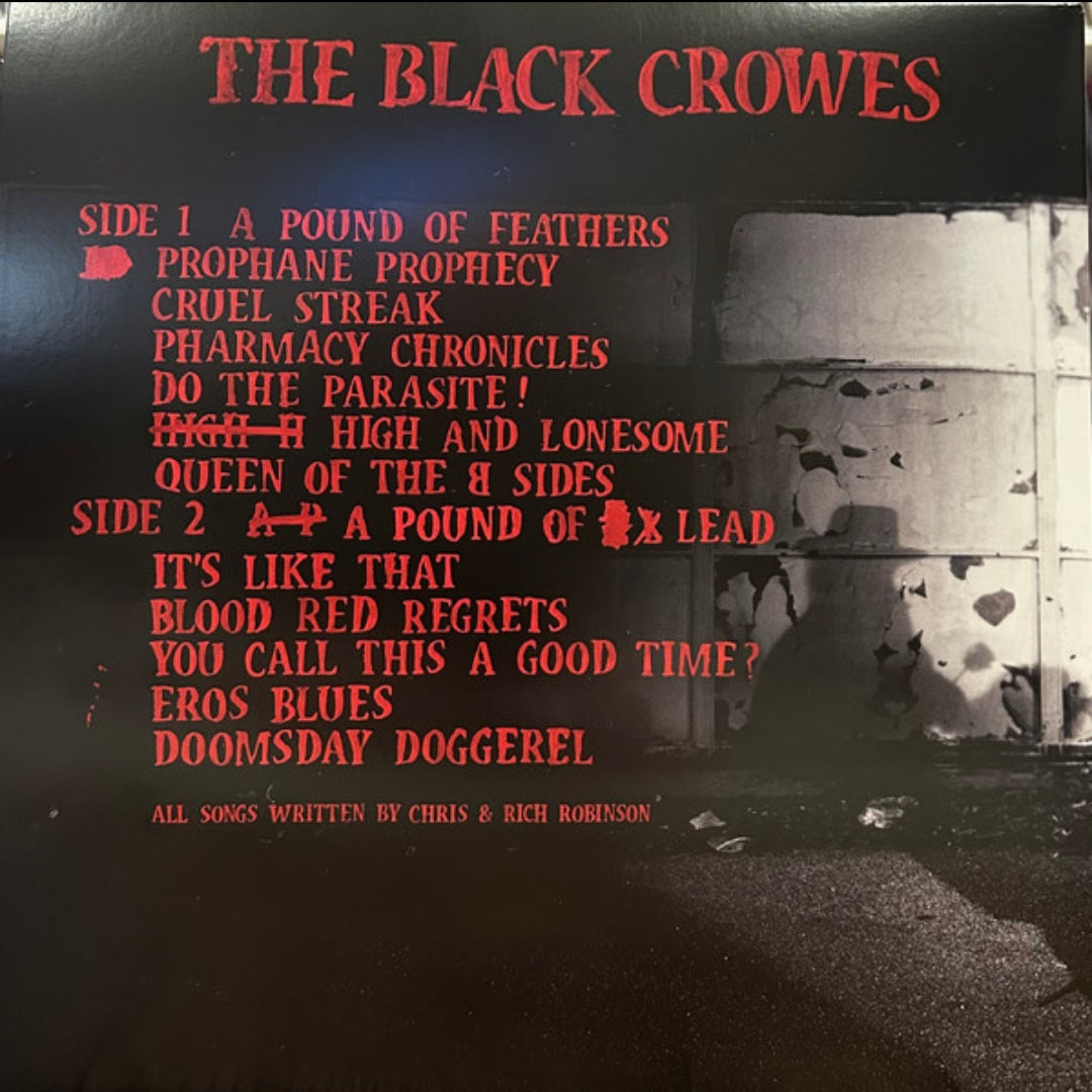THE BLACK CROWES : A POUND OF FEATHERS LP 180G