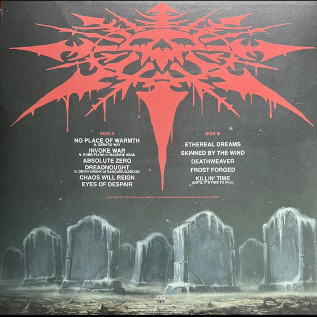 FROZEN SOUL : NO PLACE OF WARMTH LP 180G