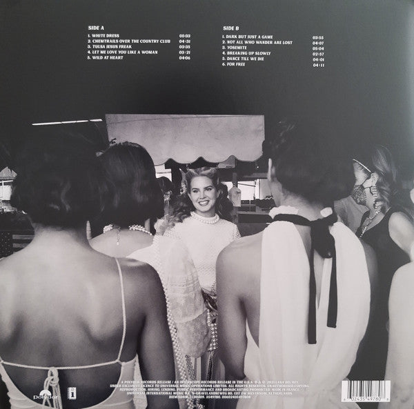 LANA DEL REY : CHEMTRAILS OVER THE COUNTRY CLUB LP 180G