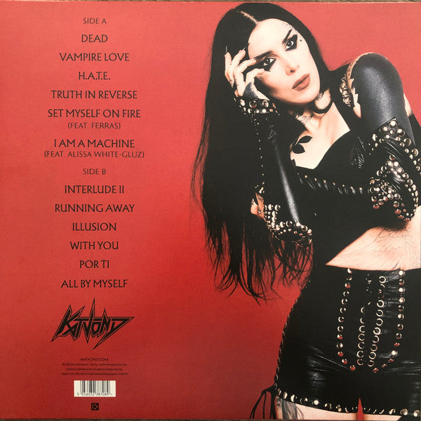 KAT VON D : MY SIDE OF THE MOUNTAIN LTD LP 180G CRYSTAL RED VINYL