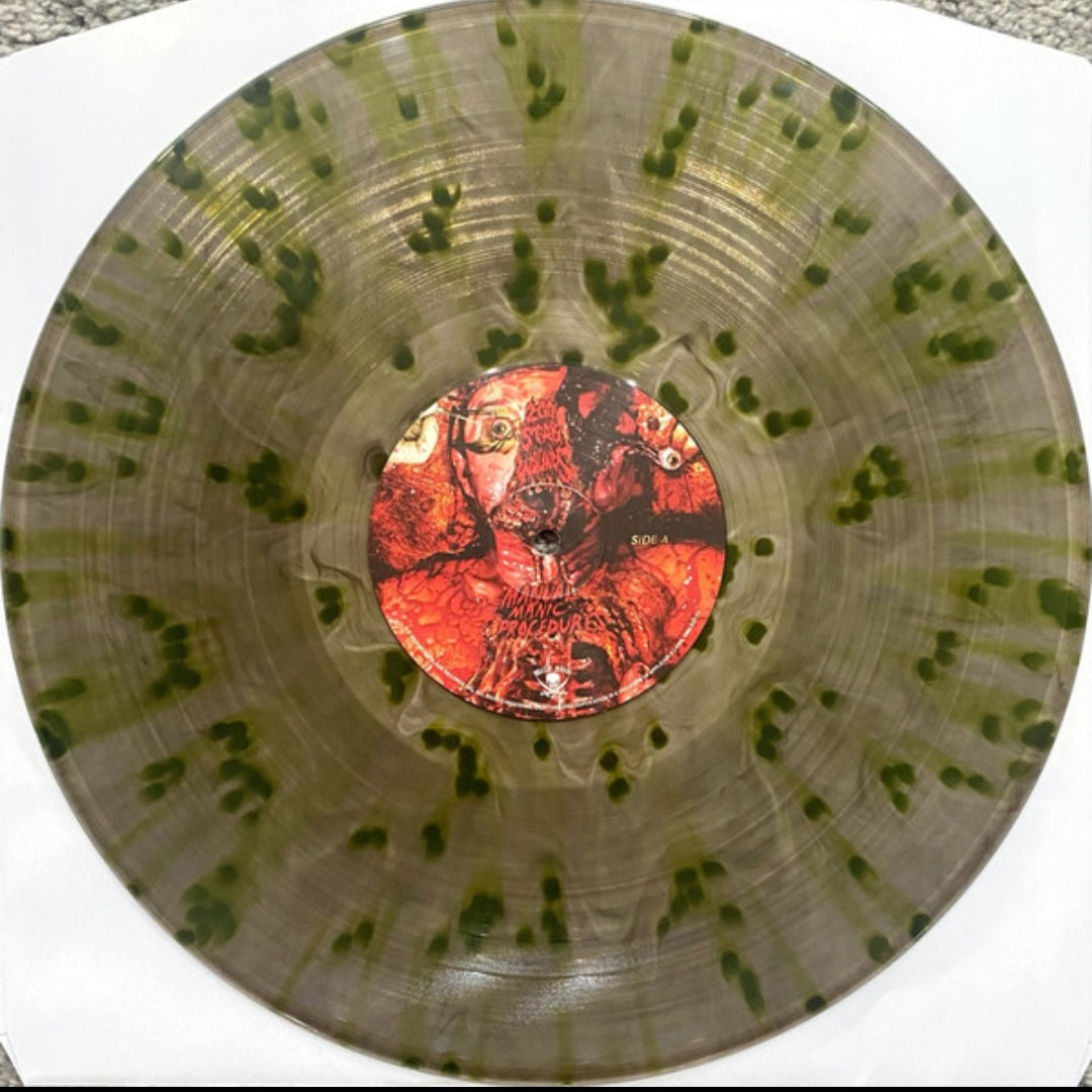 200 STAB WOUNDS : MANUAL MANIC PROCEDURES LTD LP 180G BLACK SMOKE SWAMP GREEN SPLATTER VINYL