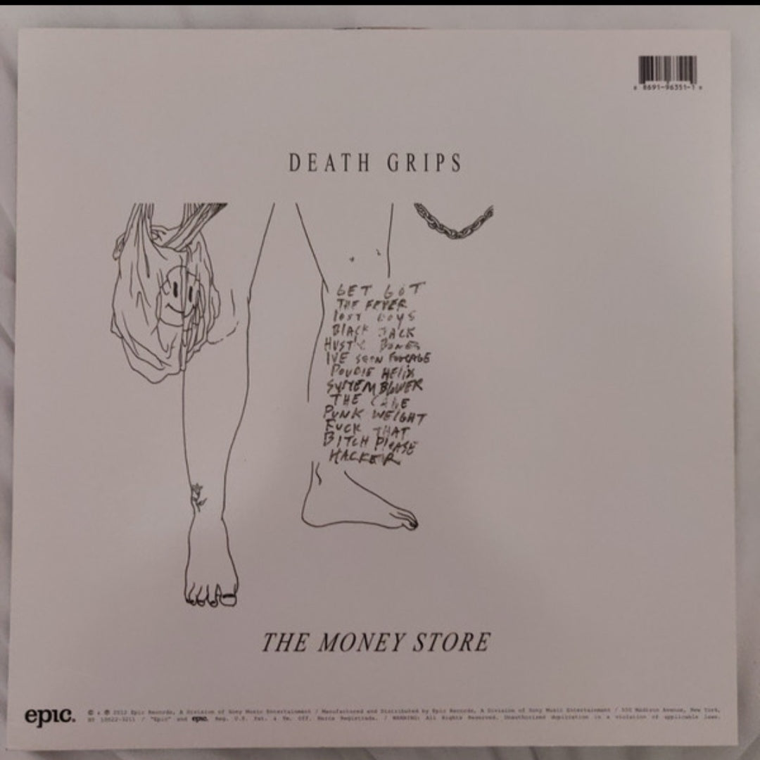 DEATH GRIPS : THE MONEY STORE LP 180G