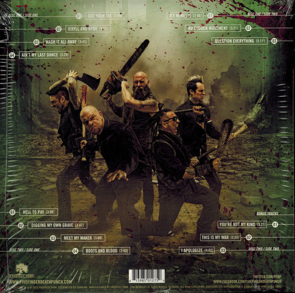 FIVE FINGER DEATH PUNCH : GOT YOUR SIX 2LP 180G