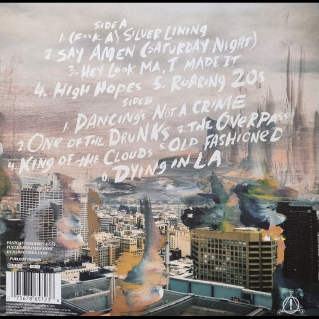 PANIC AT THE DISCO : PRAY FOR THE WICKED LP 180G GATEFOLD SLEEVE