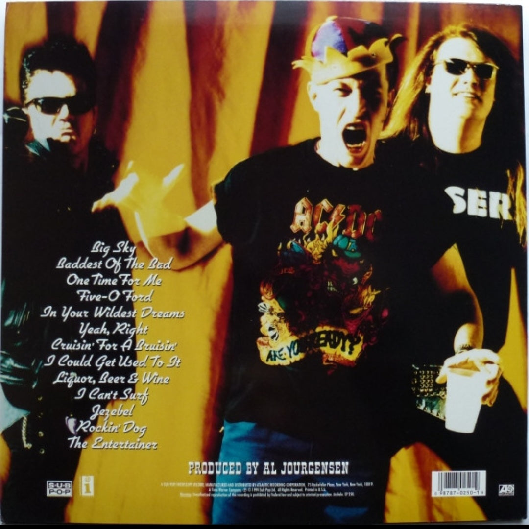 THE REVEREND HORTON HEAT : LIQOUR IN THE FRONT LP 180G