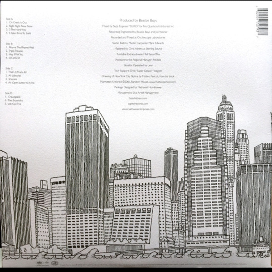 BEASTIE BOYS : TO THE 5 BOROUGHS 2LP 180G