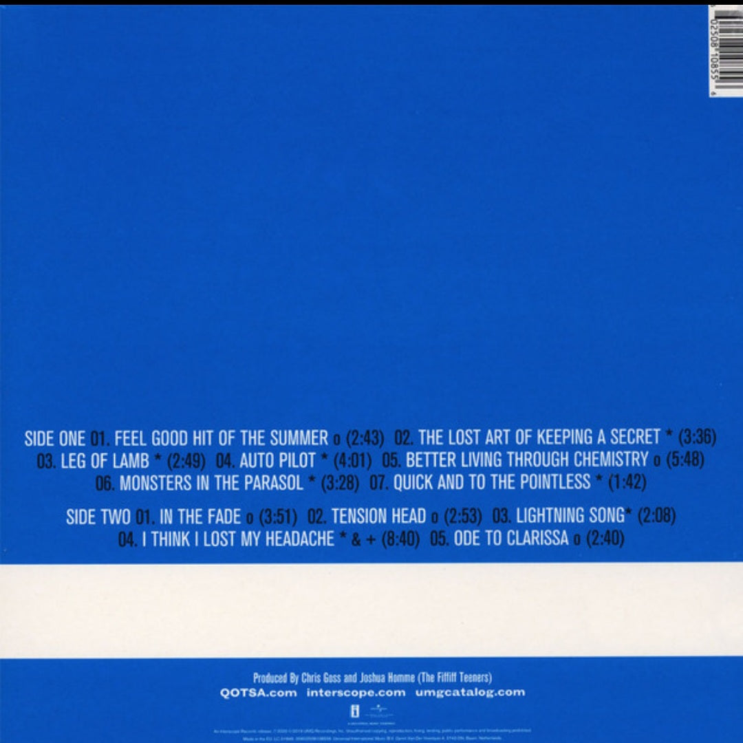 QUEENS OF THE STONE AGE : RATED R LP 180G