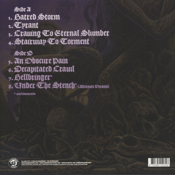 COFFINS : CRAVING TO ETERNAL SLUMBER LP 180G