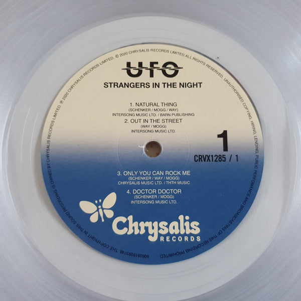 UFO : STRANGERS IN THE NIGHT LTD 2LP 180G CLEAR VINYL
