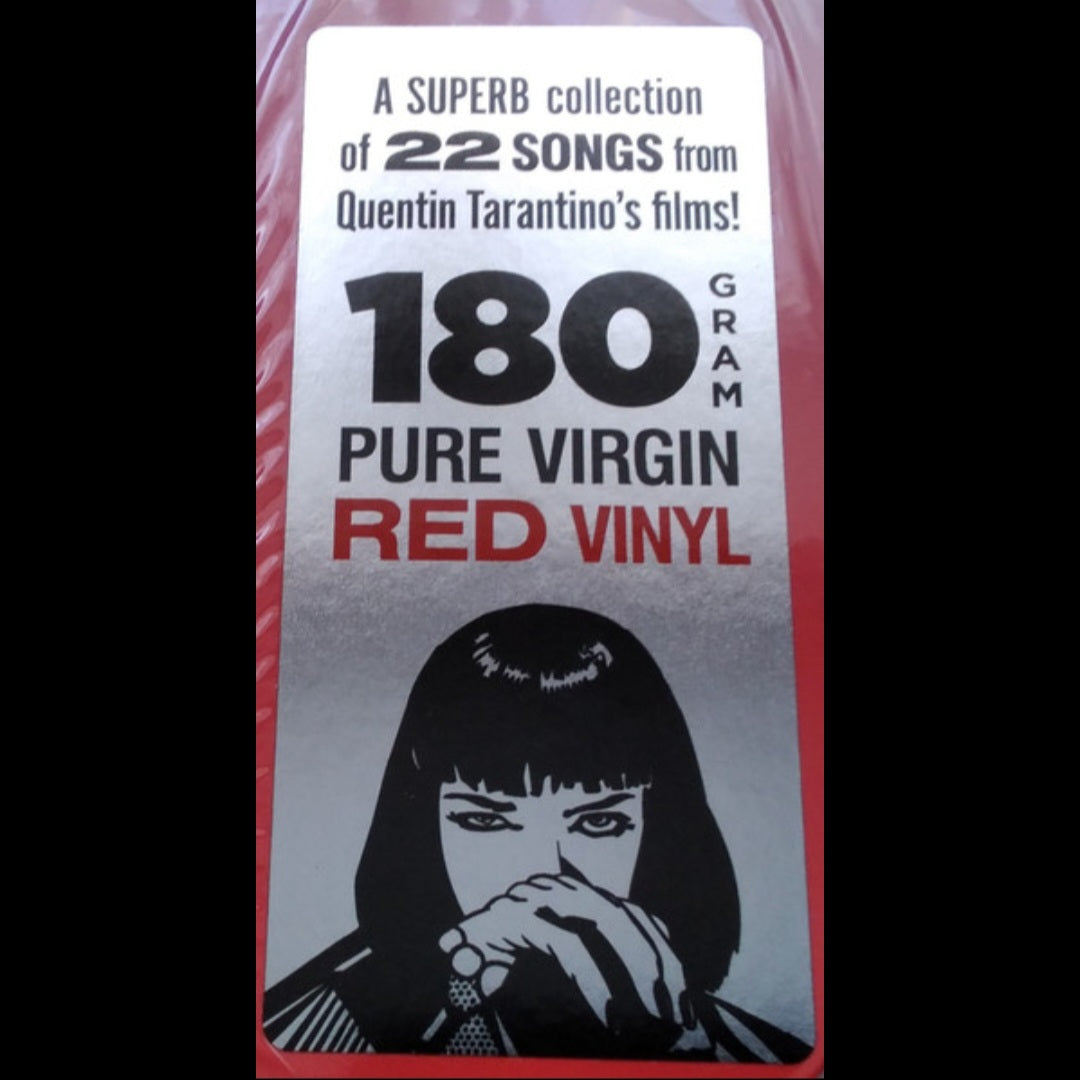VARIOUS ARTISTS : ONCE UPON A TIME ... THE TARANTINO SOUND LTD LP 180G RED VINYL