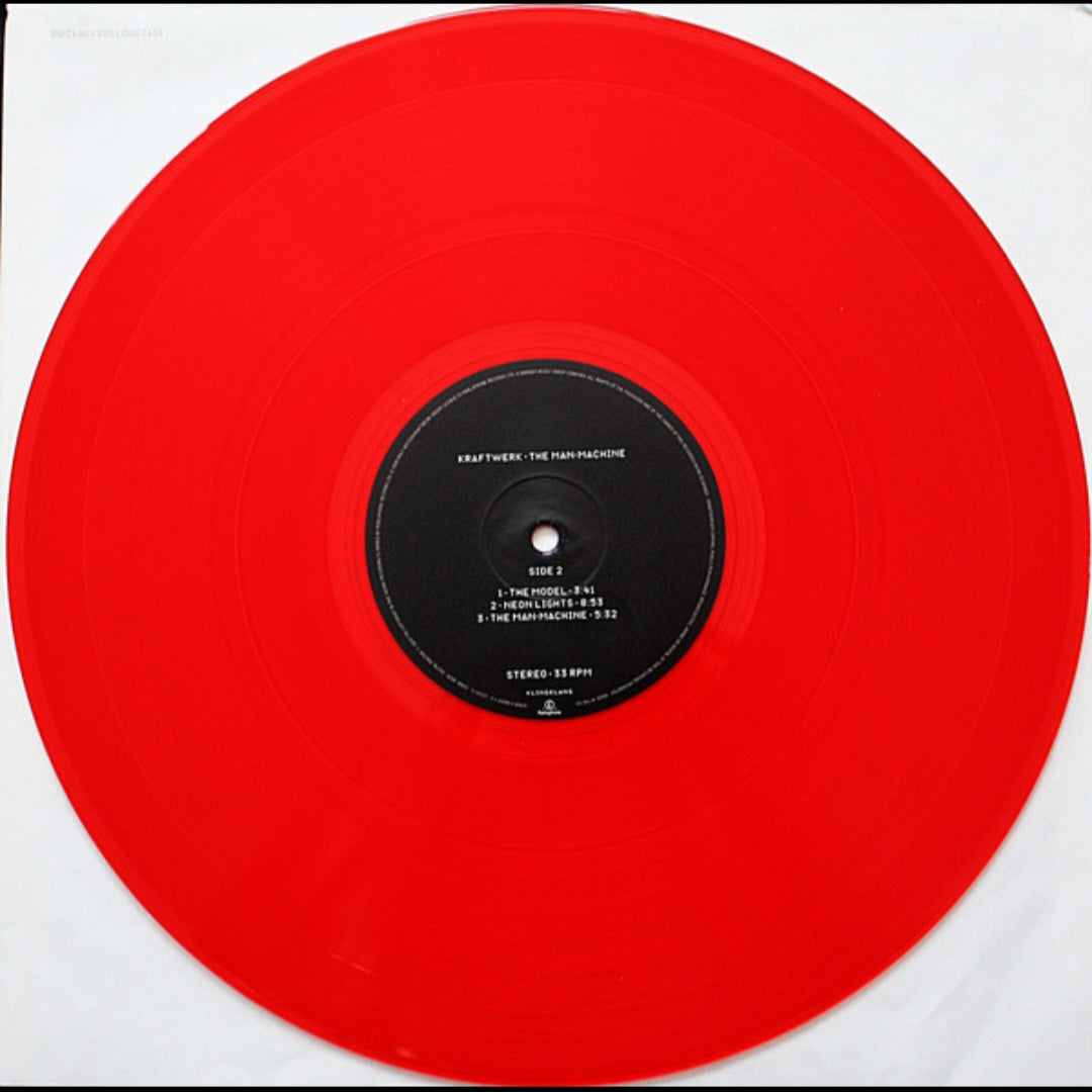 KRAFTWERK : MAN MACHINE LTD LP 180G RED VINYL