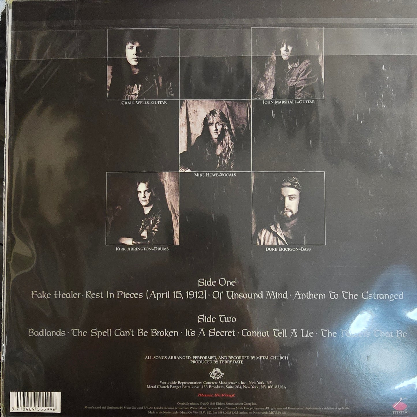 METAL CHURCH : BLESSING IN DISGUISE LP 180G
