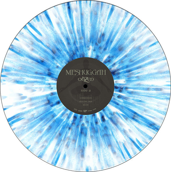 MESHUGGAH : OBZEN LTD 2LP 180G CLEAR WHITE BLUE SPLATTER VINYL