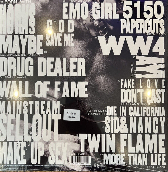 MACHINE GUN KELLY : MAINSTREAM SELLOUT LP 180G