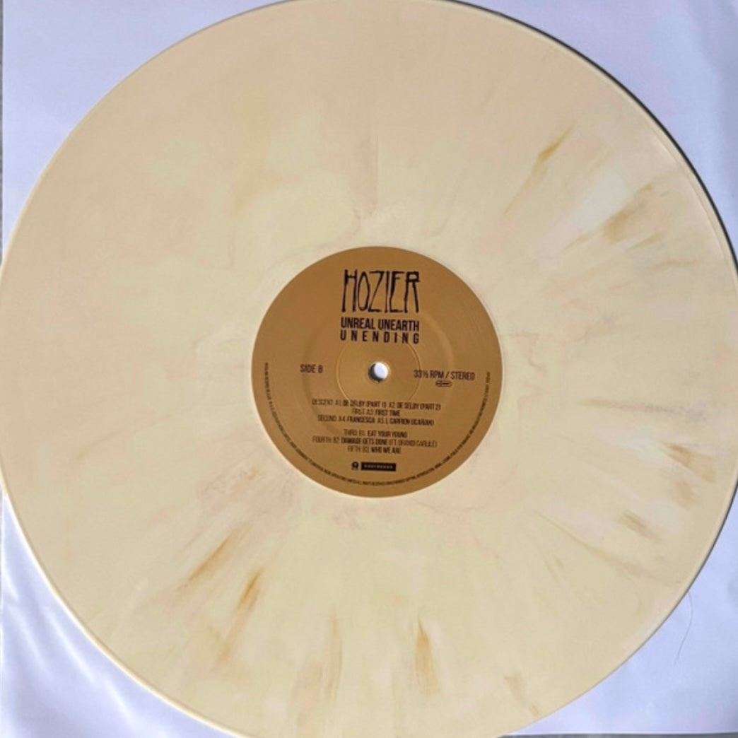 HOZIER : UNREAL UNEARTH UNENDING LTD 3LP 180G WHITE TOOTH VINYL TRIFOLD SLEEVE