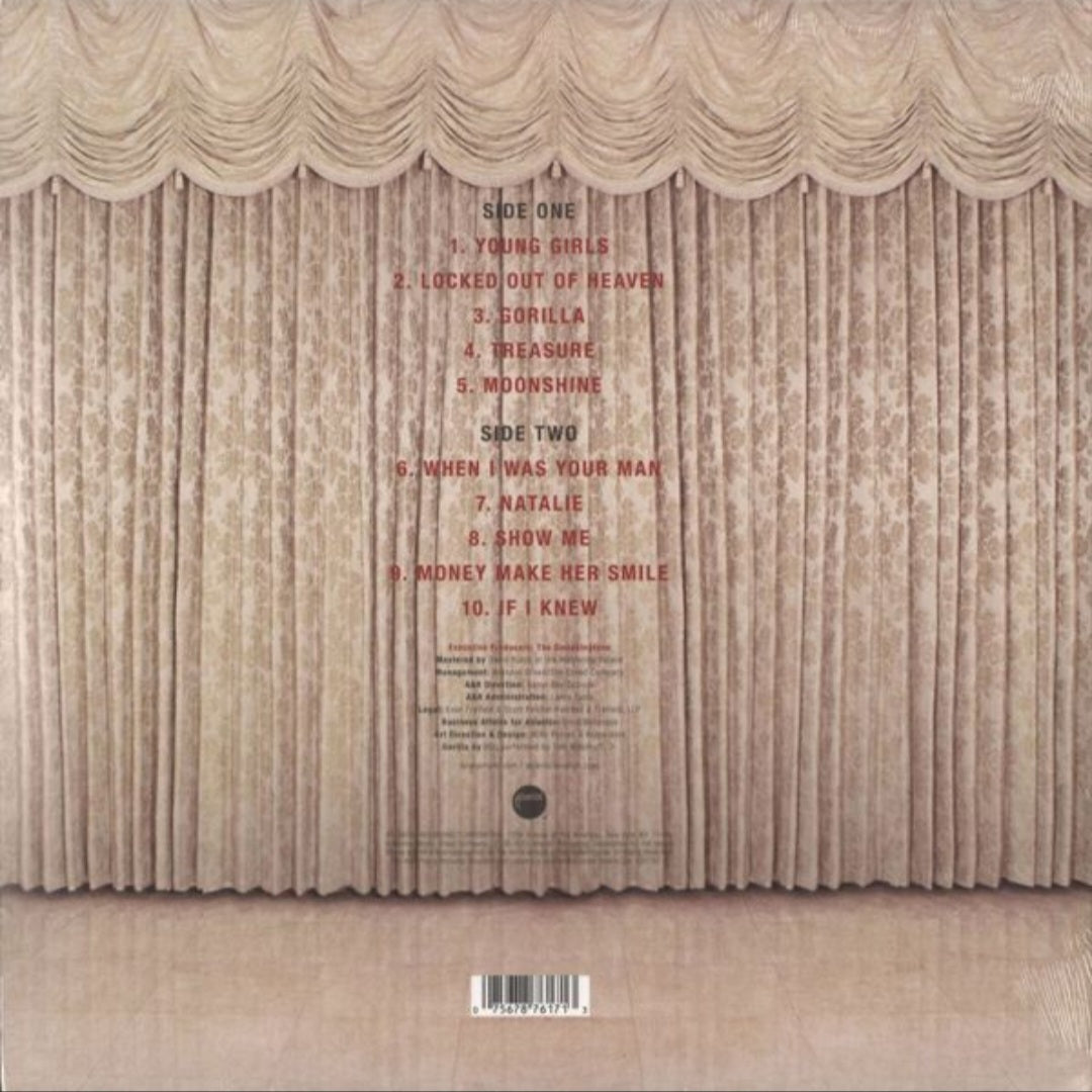 BRUNO MARS : UNORTHODOX JUKEBOX LP 180G