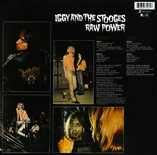 IGGY AND THE STOOGES : RAW POWER LTD 2LP 180G