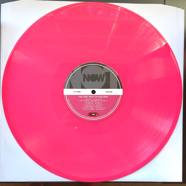 DOO WOP : VARIOUS ARTISTS THE VERY BEST OF DOO WOP LTD 3LP 180G PINK VINYL